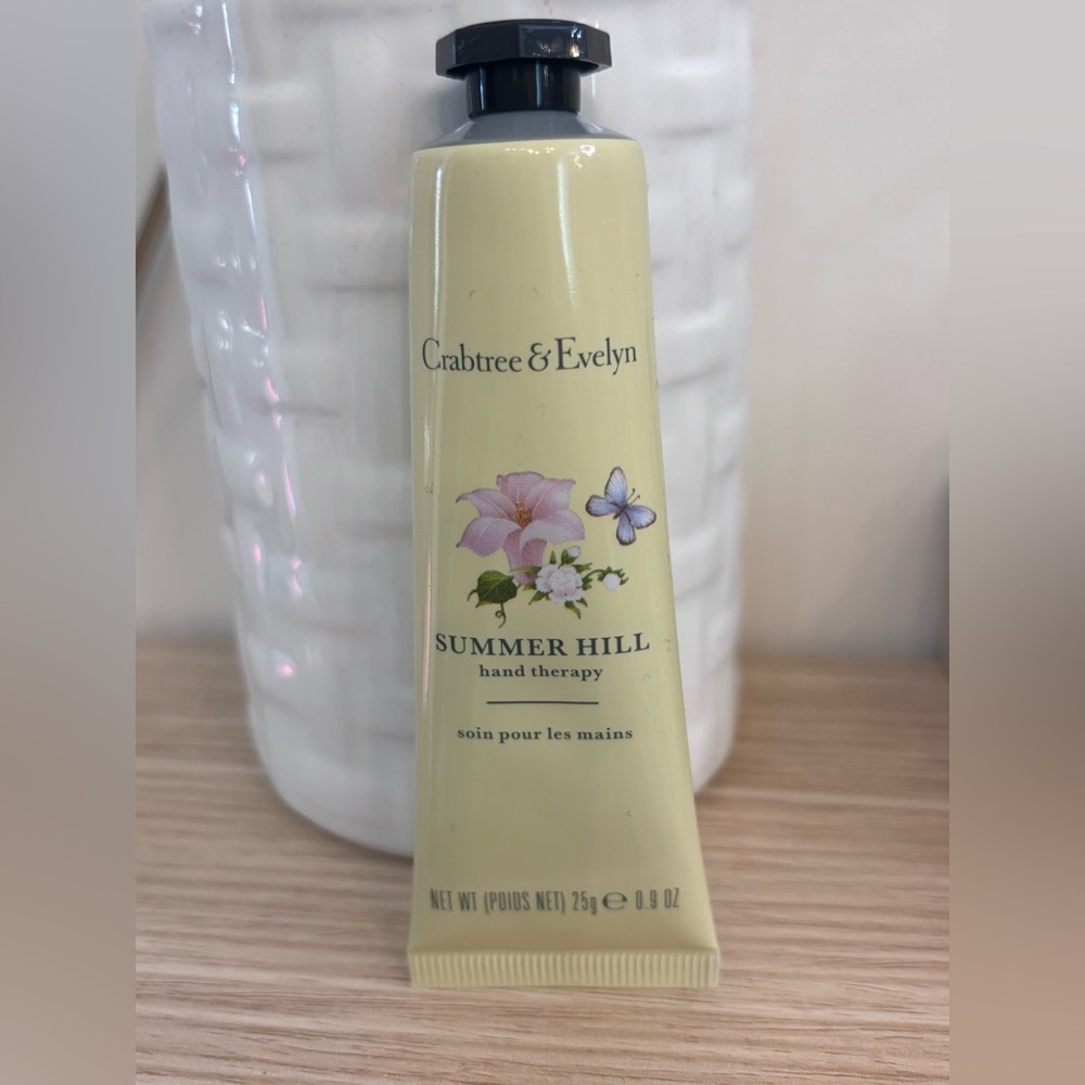 Crabtree & Evelyn Summer Hill Hand Therapy - Cream and Purple